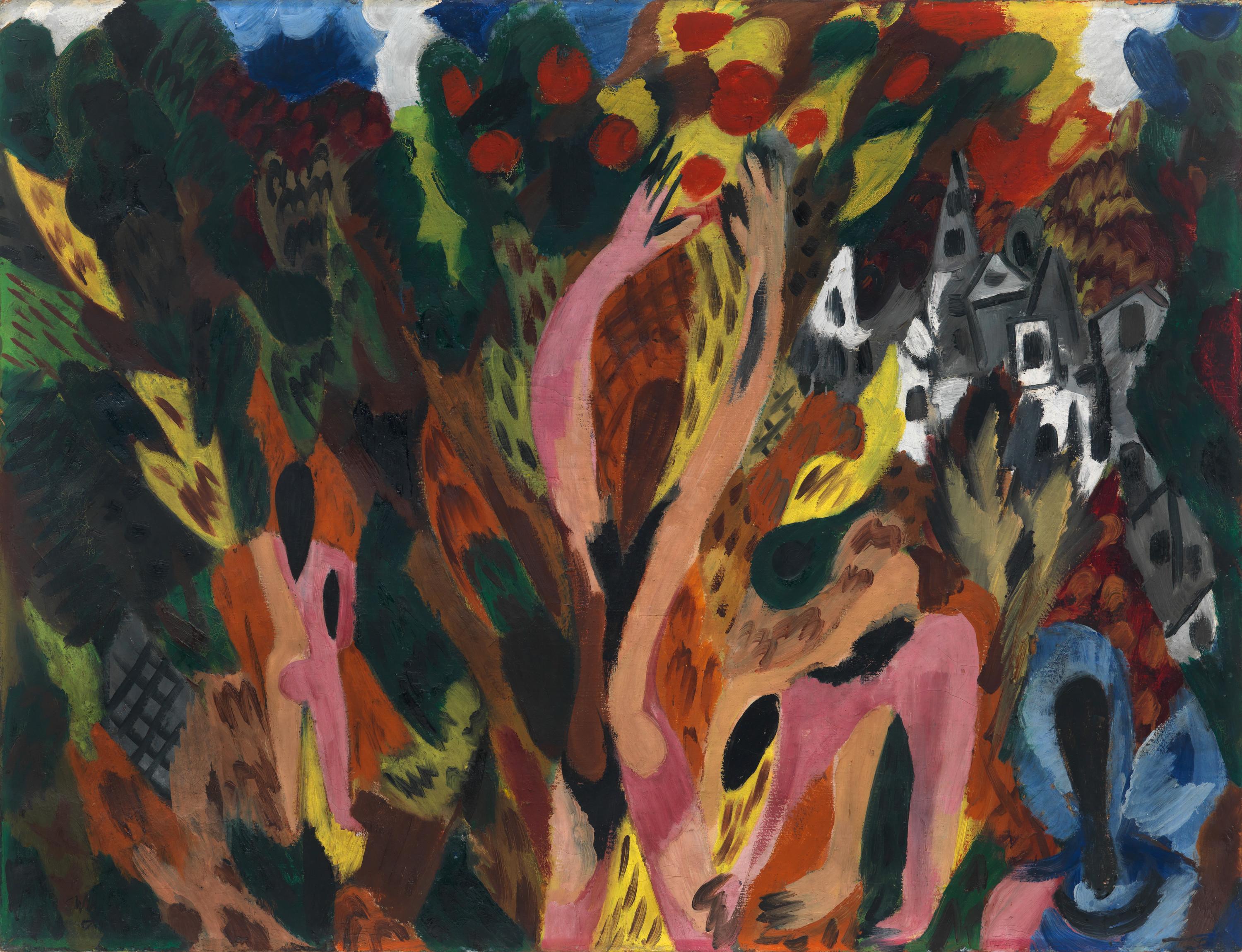 Herbst - Ernst Wilhelm Nay Lea Gryze