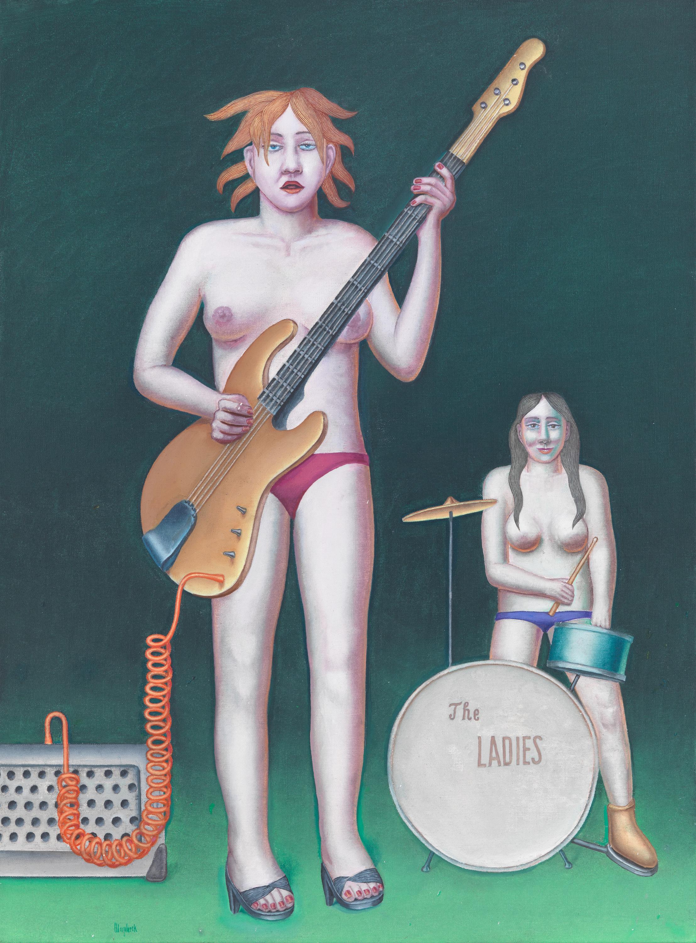 The Ladies - Konrad Klapheck 