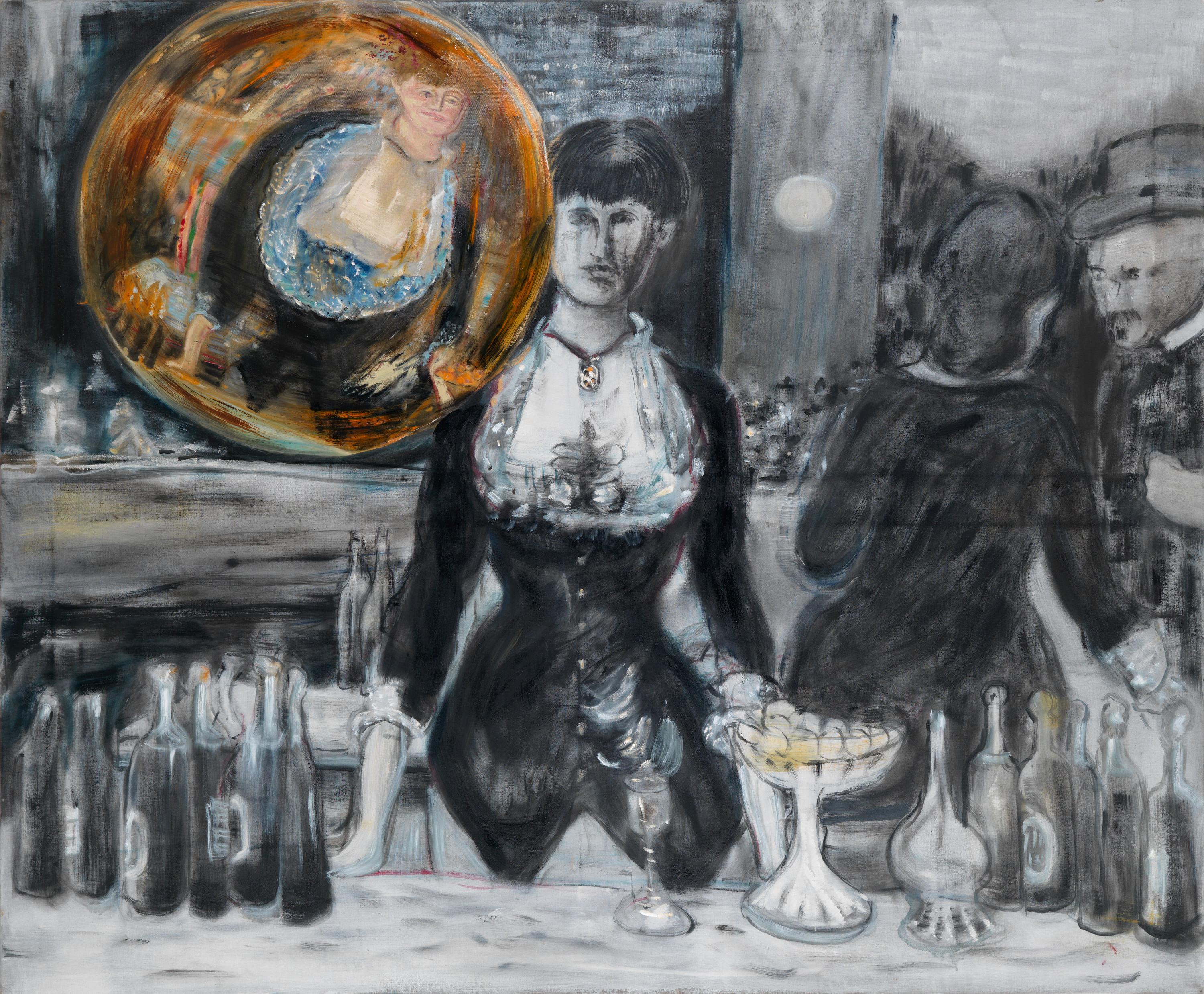 Bar Folies Bergère nach Manet - Gustav Kluge Lea Gryze