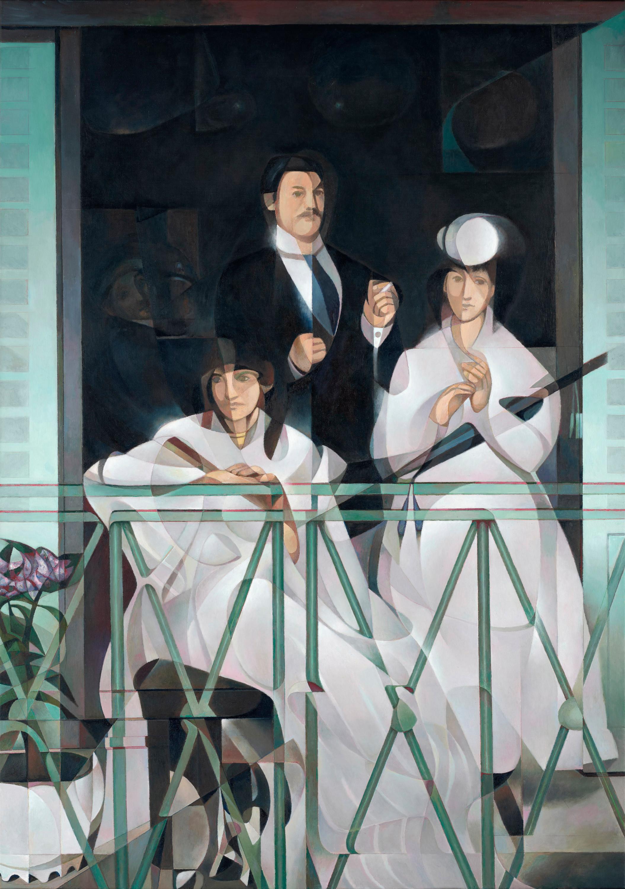 Le Balcon (Manet) - René Wirths Eric Tschernow