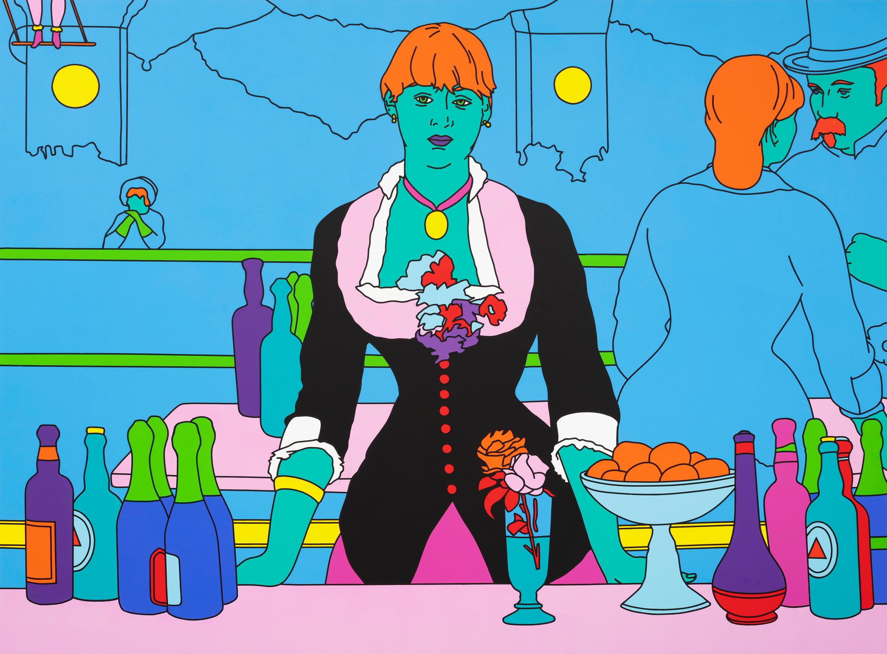 Manet’s Folies-Bergère - Michael Craig-Martin 